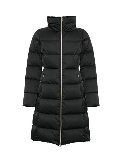Piumino lungo trapuntato Nero Herno | PI002124D 12170Z9300